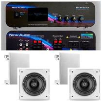 Amplificador New Áudio BIA 200 BT 2.1 + 2 Cxs Frahm 6cx 50w