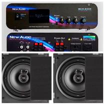 Amplificador New Áudio BIA 200 BT 2.1 +2 Cxs Frahm Black