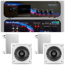 Amplificador New Áudio BIA 200 BT 2.1+4 Cxs Frahm 6CX Branca Amplificador New Áudio BIA 200 BT 2.1+4 Cxs Frahm 6CX Branca