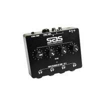 Amplificador Para 4 Fones de Ouvido AF4 - SANTO ANGELO