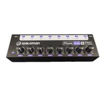 Amplificador para Fone 8 Canais Waldman 8 Pro Hub Powerplay