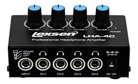 Amplificador Para Fones De Ouvido Lexsen Lha 4c 4 Canais Nfe Amplificador Para Fones De Ouvido Lexsen Lha 4c 4 Canais Nfe