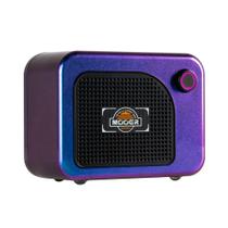 Amplificador para Guitarra Mooer Hornet DH05i 15W com Interface USB Bluetooth 9 Simulações Efeitos Digitais Tap Tempo Saída Fone AUX Azul Metalizado