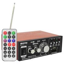 Amplificador para Som Ambiente Soundvoice RC-02 60W Rms USB/SD/MIC/FM