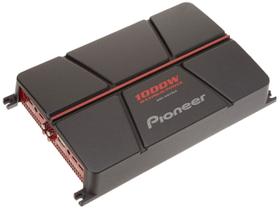 Amplificador Pioneer GM-A6704 de 4 canais Bridgeable com aumento de graves Amplificador Pioneer GM-A6704 de 4 canais Bridgeable com aumento de graves