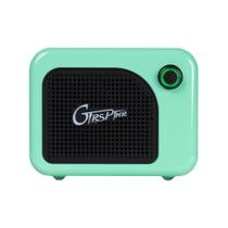 Amplificador Portátil para Guitarra Mooer GTRS Partner GCA5 5W Falante 2.2 Bluetooth Bateria Recarregável USB-C Cor Verde Bivolt