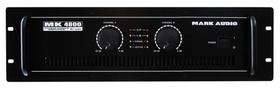 Amplificador Potência Mark Audio MK4800 800W Amplificador Potência Mark Audio MK4800 800W