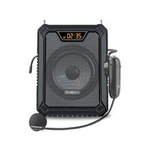 Amplificador Profissional Portátil de Voz THOTEM A20, 25W de potência e acompanhado de 2 Microfones O Kit do Professor