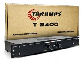 Amplificador Profissional T2400 Receiver Taramps RMS 400W
