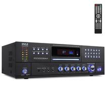 Amplificador Pyle PD3000BAH 3000W com Bluetooth e CD/DVD