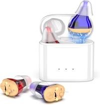 Amplificador recarregável sem fio de aparelhos auditivos CIS para idosos