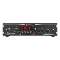 Amplificador receiver 100W RMS, bluetooth, som ambiente, USB, RCA Amplificador receiver 100W RMS, bluetooth, som ambiente, USB, RCA