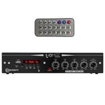 Amplificador Receiver AB Taramps THS 1800 80w Rms 4 Canais 4 Ohms Multicanal Som Residencial Ambiente THS1800