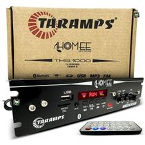 Amplificador Receiver Bluetooth THS1000 Taramps Som Ambiente