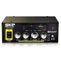 Amplificador Receiver Bluetooth Usb Skp Pw-045bt 2 Canais Amplificador Receiver Bluetooth Usb Skp Pw-045bt 2 Canais