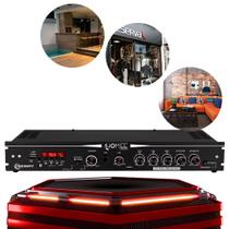 Amplificador receiver som ambiente Fm Usb Sd bluetooth 400w