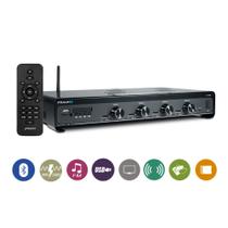 Amplificador Receiver Som Slim 4500 Optical G5 4 Canais 120W Bluetooth, RCA, USB, P2, Frahm-32115