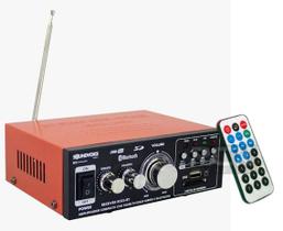 Amplificador Receiver Soundvoice RC02-BT USB MP3 Bluetooth Amplificador Receiver Soundvoice RC02-BT USB MP3 Bluetooth