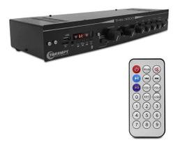 Amplificador Receiver Taramps THS 3600 Multi Canais USB/SD/Rádio/BT 120W RMS Som ambiente