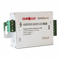Amplificador RGB 3CH 12A 12VDC- Ourolux