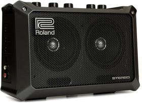 Amplificador Roland Mobile Cube Estéreo alimentado por bateria Amplificador Roland Mobile Cube Estéreo alimentado por bateria