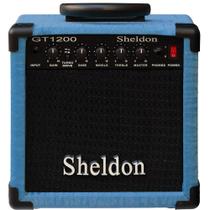 Amplificador Sheldon GT1200 Para Guitarra De 15W Cor Azul
