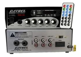Amplificador Som Ambiente Datrel Hdsd-100 Bluetooth Fm 100w