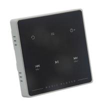 Amplificador Som Ambiente Parede Wall Player Usb Bluetooth Preto - Brasil Home