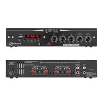 Amplificador Som Ambiente Receiver 80 Watts 4 canais THS 1800 Taramps USB/SD/FM/BT/MIC/AUX Bivolt Amplificador Som Ambiente Receiver 80 Watts 4 canais THS 1800 Taramps USB/SD/FM/BT/MIC/AUX Bivolt