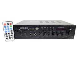 Amplificador soundvoice amp120 residencial bluetooth/usb/fm/sd 120w Amplificador soundvoice amp120 residencial bluetooth/usb/fm/sd 120w