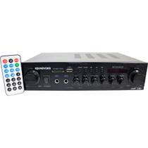 Amplificador soundvoice residencial amp-120 bluetooth/usb/fm