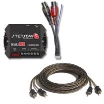 Amplificador Stetsom Ir160.2 Cabo Rca Technoise S300 5 Metro