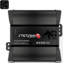 Amplificador Stetsom Vulcan 3000W RMS Digital Mono 2 Ohms Amplificador Stetsom Vulcan 3000W RMS Digital Mono 2 Ohms