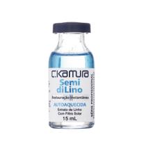 Ampola Autoaquecida Semi di Lino C.Kmaura Restauração Instatânea 15ml