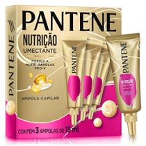 Ampola Capilar Pantene Pro-V Nutrição Umectante com 3 15ml Ampola Capilar Pantene Pro-V Nutrição Umectante com 3 15ml