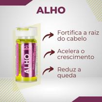 Ampola de Alho Fortalece a Raiz Capila e Alivia a Coceira - Kit com 12 unidades