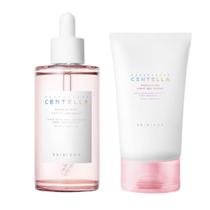 Ampola de poremização Skincare SKIN1004 Madagascar Centella 100mL e creme em gel 75mL