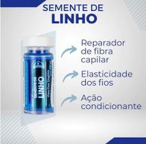 Ampola de Semente de Linho Dermabel òtimos para Cabelos Tingidos - c/4 unidades