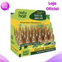 Ampola de Tratamento Capilar Óleo de Abacate Natuhair 10ml - (6 UN)