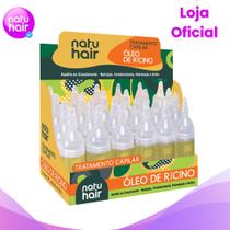 Ampola de Tratamento Capilar Óleo de Rícino NatuHair 10ML - (6 UN) Ampola de Tratamento Capilar Óleo de Rícino NatuHair 10ML - (6 UN)