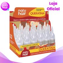 Ampola de Tratamento Capilar Queratina Natuhair 10ml - (6 UN)