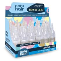 Ampola de Tratamento Capilar Semi Di Lino Natuhair 10ml - (6 UN)