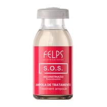Ampola de Tratamento SOS Reconstrução Felps Professional - 15mL Ampola de Tratamento SOS Reconstrução Felps Professional - 15mL