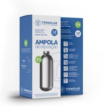 Ampola de vidro garrafa térmica de 1,8l lúmina pump pressão - TERMOLAR