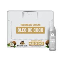 Ampola de Vitamina Maxihair 10ml Oleo de Coco - Kit C/ 24un