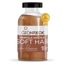Ampola Mágica Soft Hair Ozonizada Reconstrução 18ml - Ozonteck