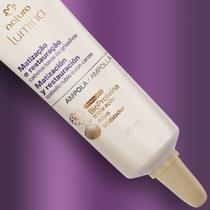 Ampola Matização e Restauração para Cabelos Loiros e Grisalhos Lumina 4 un de 20 ml