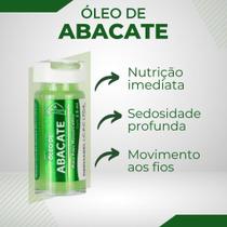 Ampola Óleo de Abacate Dermabel para Cabelos Secos e Danificados- com 4 unidades