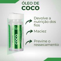 Ampola Óleo de Coco Dermabel - Hidratação Profunda e Anti-Ressecamento- Kit com 12 unidades