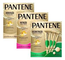 Ampola Pantene Cronograma Capilar 3 Kits Nutrição Ampola Pantene Cronograma Capilar 3 Kits Nutrição